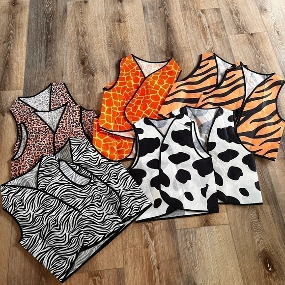 Jungle Animal Zoo Animal Costume Pretend Play Wildlife Jungle Safari Birthday - Picture 12 of 16